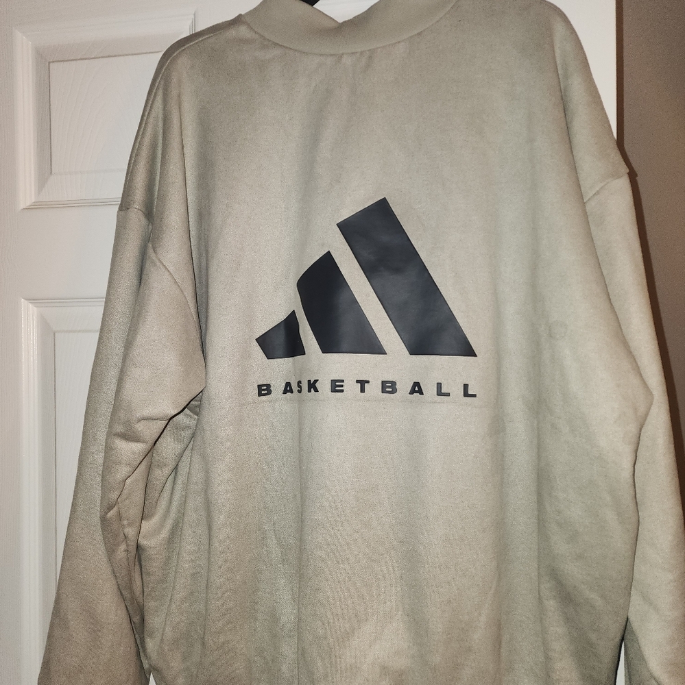 Adidas Basketball Suede Crew SweatShirt